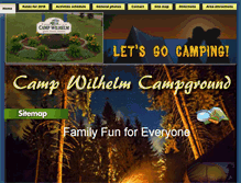 Tablet Screenshot of campwilhelm.com